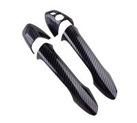 JXMFKBB DWCX Exterior Door Handle Cover Trim Cap Set Carbon Fiber Texture/Fit for Mercedes Benz W246 W204 W212 X204 W166 W117 LHD Black