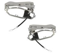 JXMFKBB Exterior Door Handle Carrier Rear Left Right Side/Fit for BMW E53 X5 2000-2006 51228243635 51228243636(Rear Left)
