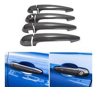 JXMFKBB /Fit for BMW E90 E92 E93 E87 F20 F21 F32 F33 F36 X1 X2 X3 X4 X6 Carbon Fiber Style Exterior Door Handle Cover Trim LHD Accessories
