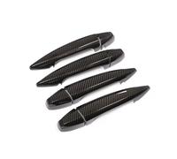 JXMFKBB /Fit for BMW X1 F48 X5 X6 F15 F16 2016 2017 Carbon Fiber Texture Exterior Car Door Handle Pull Cover Trim(Carbon Texture)