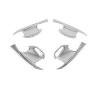 JXMFKBB /Fit for Kia Sorento MQ4 2020 2021 2022 2023 Car Carbon Fiber Exterior Door Handle Bowl Moulding Cover Trim Sticker Decor Accessories(Silver B)