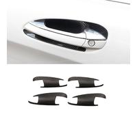 JXMFKBB /Fit for Mercedes-Benz B C E GLK ML GL GLE GLS Class 4pcs Chrome Door Handle Bowl Cover Trim(Carbon Fiber Color)