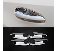 JXMFKBB /Fit for Mercedes-Benz B C E GLK ML GL GLE GLS Class 4pcs Chrome Door Handle Bowl Cover Trim(Plating Silvery)