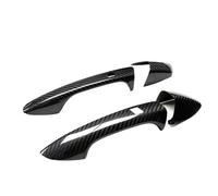 JXMFKBB /Fit for Mercedes-Benz B-Class W246 2012-2019 Car Accessories Real Carbon Fiber Door Handle Cover Frame Sticker Exterior Trim Bodykit(2 Doors-2 SENSORS)