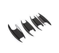 JXMFKBB /Fit for Mercedes Benz C E GLC Class W205 W213 X253 2017 2018 Car Carbon Texture Exterior Door Handle Pull/Door Bowl Cover Trim(Bowl Carbon Style)