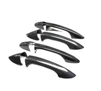 JXMFKBB /Fit for Mercedes-Benz GLK-Class X204 2010-2015 Car Accessories Real Carbon Door Handle Cover Frame Sticker Exterior Trim Bodykit(4 Doors-NO Sensor)