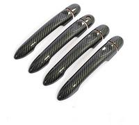 JXMFKBB /Fit for Mercedes Smart Forfour 2014 2015 2016 2017 2018 2019 Glossy Black Carbon Fiber Car Door Handle Cover Styling Accessories(Carbon Fiber)