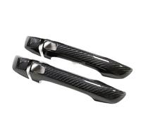 JXMFKBB /Fit for Volkswagen Golf MK6 2008-2012 Accessories Real Carbon Fiber Door Handle Cover Frame Sticker Exterior Trim Bodykit(2 Doors-2 SENSORS,LHD)