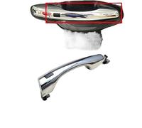 JXMFKBB Front Inductive Outside Door Handle with Button/Fit for Kia Sorento 2015-2018 Chrome Catch Pull Handle(Silver Right)