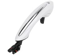 JXMFKBB Front Rear Car Exterior Comfort Access Keyless Go Door Handle/Fit for BMW 5 7 Series F07 F10 F11 F01 F02 520 525 530 535 51217231931(White,FR Front Right Side)