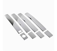 JXMFKBB Stainless Steel Door Handle Cover Trim Set Car Accessories Overlay/Fit for Nissan Maxima/Quest 2004 2005 2006 2007 2008(1 Button)