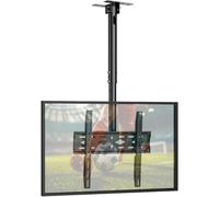 JXMTSPW Ceiling TV Bracket for 26-68 inch Flat Screen Fits Most LCD LED OLED 32 43 55 60 65" TVs Monitor, Full Motion Height Adjustable TV Bracket up to 45kg Max VESA 400x400mm Hanging TV Mount