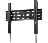 JXMTSPW Fixed TV Wall Bracket Most 26-70" Flat Screen TVs, Low Profile Wall Mount TV Bracket with VESA Up to 400x400mm and 99lbs Loading,TV Mount with Quick Release Lock Fit Most 32+ 43+ 55+ 65+ TVs