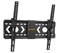 JXMTSPW TV Bracket for 32-84" Flat/Curved LED LCD OLED Television Monitor, Heavy-Duty Wall Mount Low Profile Max VESA 600x400mm Holds up to 75kg, Sturdy Tilting Ultra Slim TV Wall Bracket