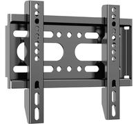 JXMTSPW TV Wall Mount Fixed Monitor Bracket Low Profile Most 14"-42" Flat Curved 19 24 28 29 32 38 39 inch Small Televisions Screen up to VESA 200x200mm 25KG Max Load Wall Mount Bracket