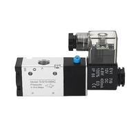 Jxngery 1/4in NPT Pneumatic Solenoid Valve 2 Position 3 Way IP65 Air Powered Solenoid Valve DC12V