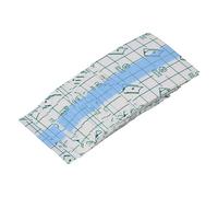 Jxngery 100pcs Makeup Hand Palette PU Film Transparent Self Adhesive Hand Palette Sticker Beginners