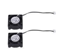 Jxngery 2PCS Hotend Fan 18000r/min DC 5V PWM Temperature Control Double Ball Bearing Hotend Cooling Fan Replacement for X1C