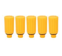 Jxngery 5pcs 9mm Orange Breathing Rod Vent Cap Air Compressor Pump Accessories