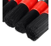 Jxngery 9 Pcs Car Cleaner Brush Set Including Premium Detail Brush, Wire Brush and Car Wash Mitt, Auto Detailing Brush for Cleaning Wheels, Interior, Exterior, Leather