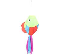 Jxngery Cute Fish WINDSOCK Lifelike Outdoor Hanging Kite Accessories for Beach Prarie Flyers