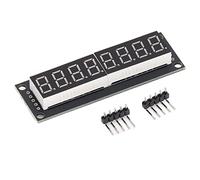 Jxngery LED Digital Display Tube 0.36in 8 Bit 7 Segment Green Light LED Clock Display Module