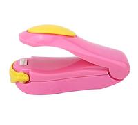 Jxngery Portable Bag Clips Handhold Mini Electric Heat Sealing Machine Impulse Sealer (Pink)
