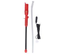 Jxngery Portable Transfer Pump Electric Car Liquid Transfer Hand Pump for Oil Fuel Liquid DC12V (Red)