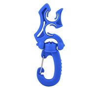Jxngery Scuba Diving Double BCD Hose Holder Clip Regulator Retainer Buckle Hook for Dive Snorkeling (Blue)