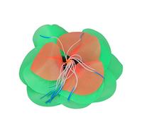 Jxngery Silicone Glowing Lotus Aquarium Decoration Vividly Adds Beauty Hidden Safe Fish Tank (Green)