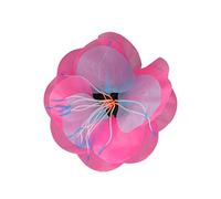 Jxngery Silicone Glowing Lotus Aquarium Decoration Vividly Adds Beauty Hidden Safe Fish Tank (Pink)