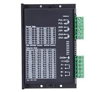 Jxngery Stepper Motor Driver DSP Controller Digital 1.4A-5.6A Adjustable DM556 for 57 60 86 Step