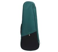 Jxngery Ukulele Bag Rainbow Series Soft Cotton Padded GIG CASE Bag 26 27 INCH Ukulele Multifunctional Shoulder Strap Handle Design [Music Lovers] (Dark Green and Black)