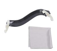 Jxngery Violin Shoulder Rest Light Carbon Fiber Pressure REDUCING Comfortable FIT 4/4 4/3 Universal