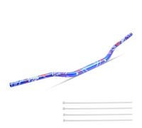 JXPANG Universal 7/8" 22mm Dirt Bike Handlebars, Upgraded Pit Bike Handlebar for Motocross CRF YZF KXF KLX RMZ DRZ Pit Dirt Bike ATV Quad (Blue)