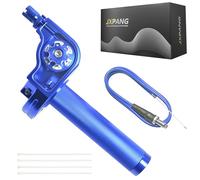 JXPANG Universal CNC Quick Twist Throttle Kit with Cable for 7/8" Bars - Fits CRF50 70 110 125 230 250, KLX, XR, Pit & Dirt Bike, ATV, Mini Bike (CT200U) (Style - A, Blue)