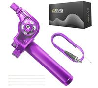 JXPANG Universal CNC Quick Twist Throttle Kit with Cable for 7/8" Bars - Fits CRF50 70 110 125 230 250, KLX, XR, Pit & Dirt Bike, ATV, Mini Bike (CT200U) (Style - A, Purple)