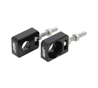 JXR Axle Chain Adjuster Tensioner Blocks for Surron Light Bee Talaria Sting + R (Black)