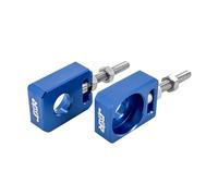 JXR Axle Chain Adjuster Tensioner Blocks for Surron Light Bee Talaria Sting + R (Blue)