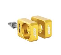 JXR Axle Chain Adjuster Tensioner Blocks for Surron Light Bee Talaria Sting + R (Gold)