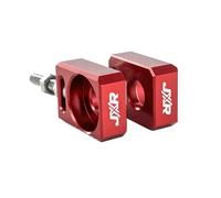JXR Axle Chain Adjuster Tensioner Blocks for Surron Light Bee Talaria Sting + R (Red)