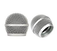 2 PCS Replacement Ball Head Mesh Microphone Grille for Shure PG48 PG58 PGX2 BLX288 PG288 PGX24 Microphone