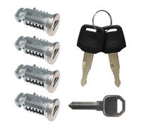 JXSDFP Thule-004 Locking Cores, Silver, Paquete de 4