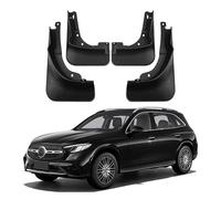 JXTTJ 4Pcs Car Mud Flaps for Mercedes Benz GLC With pedal 2023 with pedal, Front/Rear Wheel Mudflaps, Waterproof Splash Protection Fender, Car External Accessories
