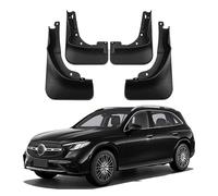 JXTTJ 4Pcs Car Mud Flaps for Mercedes Benz GLC With pedal 2023 with pedal, Front/Rear Wheel Mudflaps, Waterproof Splash Protection Fender, Car External Accessories