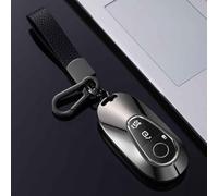 JXTTJ Car Key Cover for Benz E300L c260l c200l a200lgl/E Class GLC300L gla200 s400, Remote Control Car Key Shell Case Replacement Car Key Case Cover Protector Accessories,Einheitsgröße-C Black