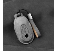 JXTTJ Car Key Cover for Benz GLC X254 2023 2024, Remote Control Car Key Shell Case Replacement Car Key Case Cover Protector Accessories,Einheitsgröße-A Grey2
