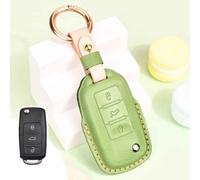 JXTTJ Car Key Cover for Scirocco 2009-2018, Remote Control Car Key Shell Case Replacement Car Key Case Cover Protector Accessories,Einheitsgröße-B Green