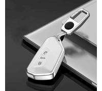 JXTTJ Car Key Cover for Seat Tarraco 2020 2021 2022, Remote Control Car Key Shell Case Replacement Car Key Case Cover Protector Accessories,normal-A Silver