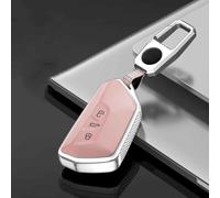 JXTTJ Car Key Cover for Seat Tarraco 2020, Remote Control Car Key Shell Case Replacement Car Key Case Cover Protector Accessories,Einheitsgröße-A Pink